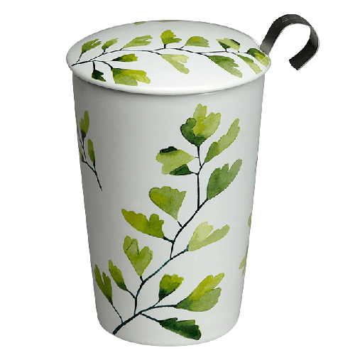 Tisanière branche verte