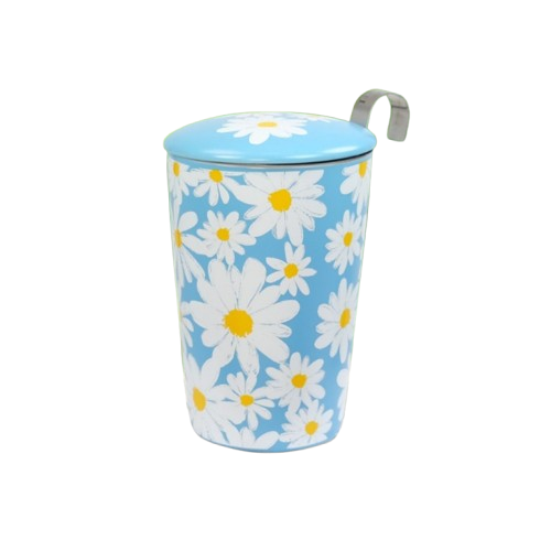 Tisanière Daisy blue