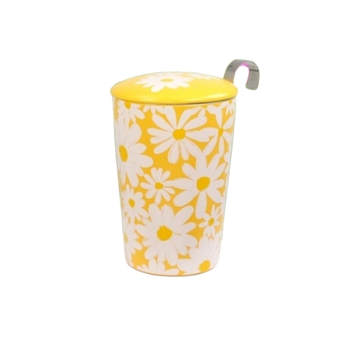Tisanière Daisy yellow