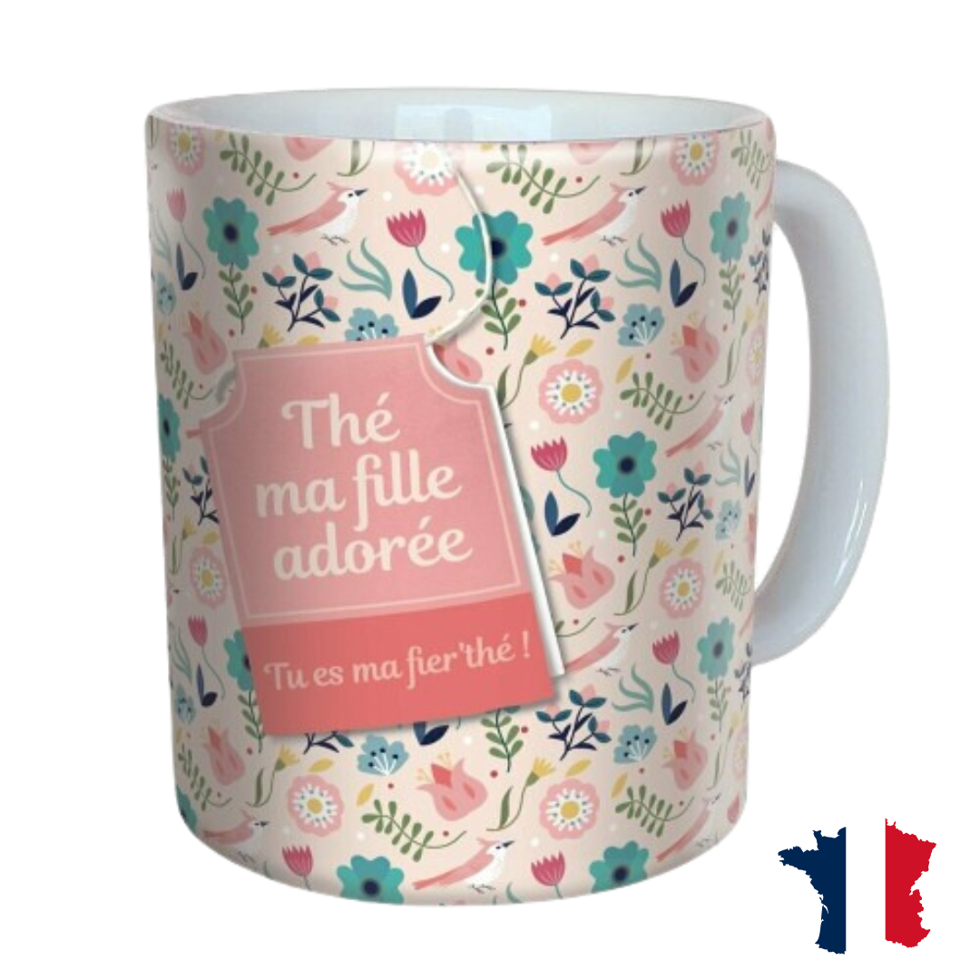 Mug "Ma fille adorée"