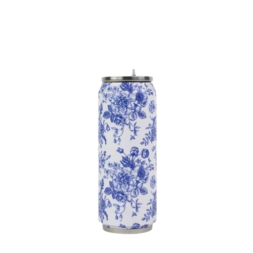 Canette isotherme Toile de Jouy 500ml